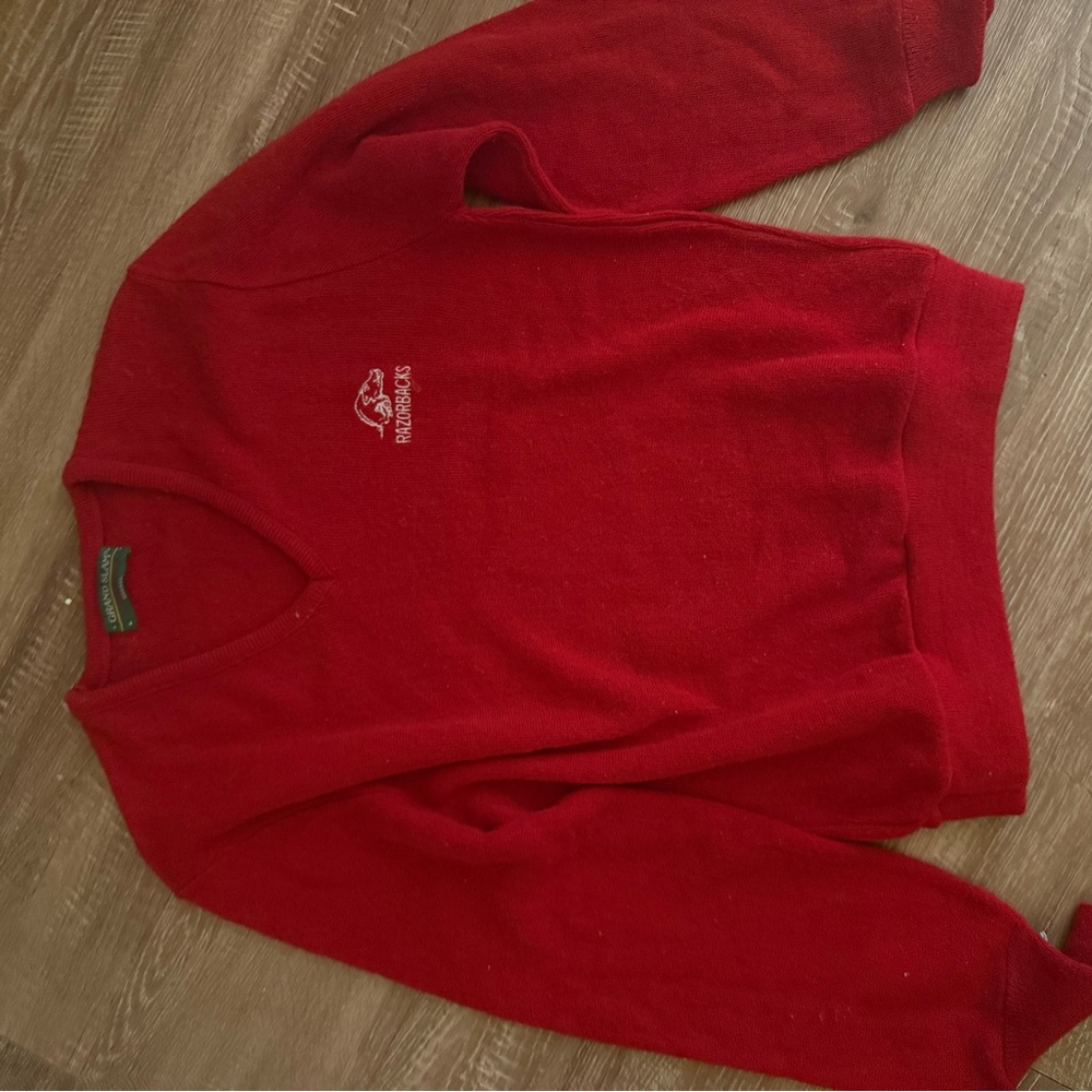 Vintage Arkansas razorback Sweater